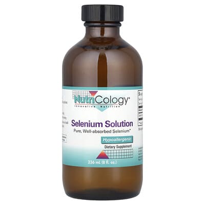 Раствор селена Selenium Solution, 8 fl oz (236 ml)