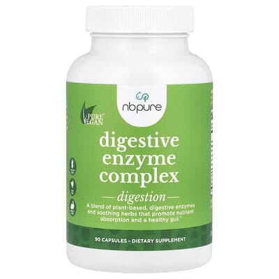 Комплекс пищеварительных ферментов NB Pure Digestive Enzyme Complex, 90 Capsules