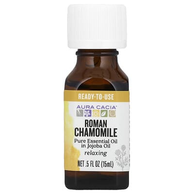 Эфирное масло в масле жожоба, римская ромашка, 0.5 fl oz (15 ml)
