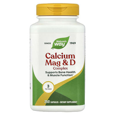 Комплекс Calcium, Mag & D, 250 капсул