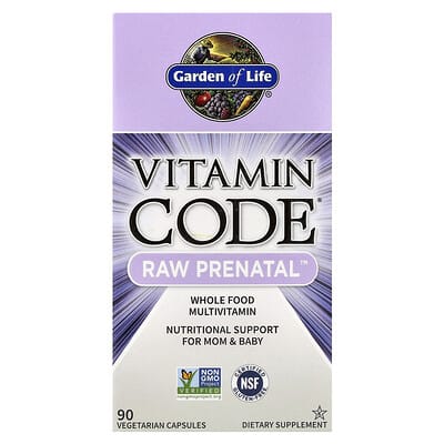 Vitamin Code®, RAW Prenatal™, 90 Vegetarian Capsules