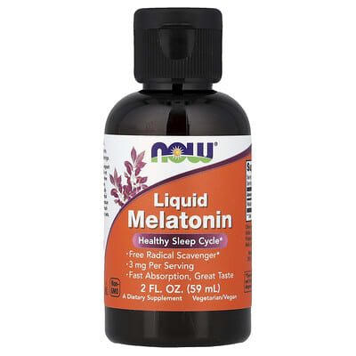 Жидкий мелатонин, 2 fl oz (59 ml)