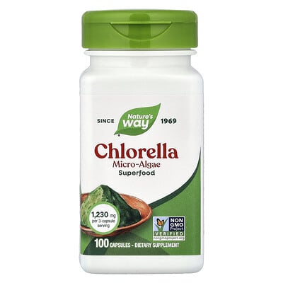Chlorella Micro-Algae, 100 капсул (410 mg per Capsule)