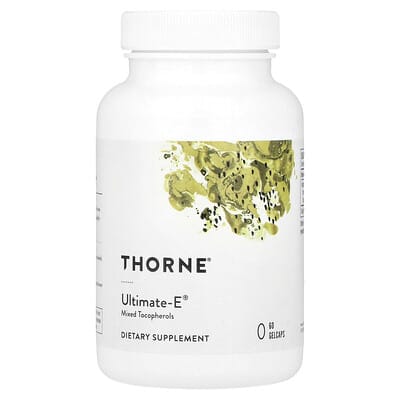 Thorne Ultimate-E® 60 гелевых капсул (335 мг на капсулу)