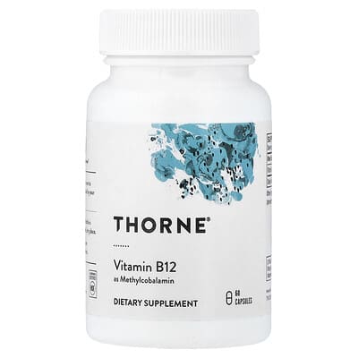 Thorne Витамин B12, 60 капсул (1 mg на капсулу)