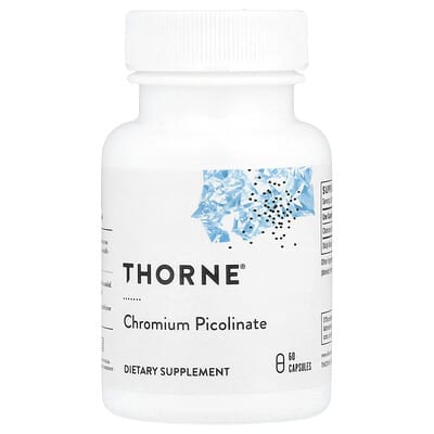 Chromium Picolinate, 60 Capsules (500 mcg per Capsule)