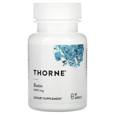 Биотин, 8,000 mcg, 60 капсул