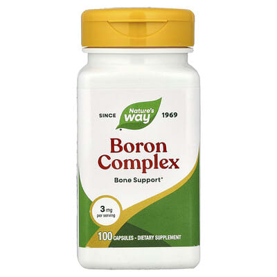 Комплекс бора, 3 mg, 100 капсул