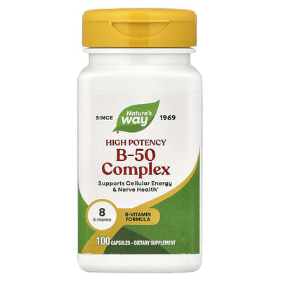 B-50 Complex, 100 Capsules