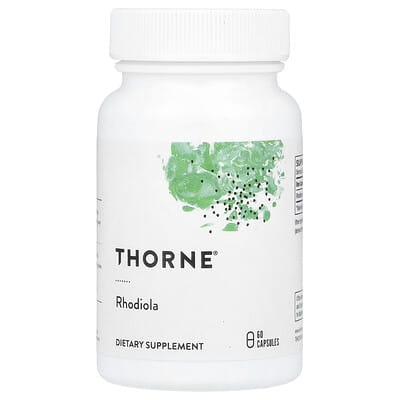 Rhodiola, 60 капсул (100 mg per Capsule)