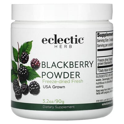 Eclectic Herb порошок ежевики, 3.2 oz (90 g)