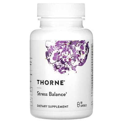 Thorne Stress Balance с Ashwagandha и Ginseng, 60 Capsules