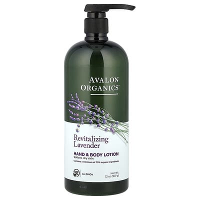 Лосьон для рук и тела, Revitalizing Lavender, 32 oz (907 g)