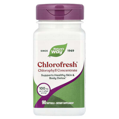 Chlorofresh®, Chlorophyll Concentrate, 90 Softgels (50 mg per Softgel)