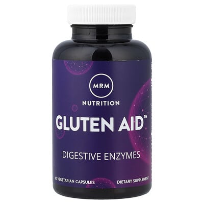 Gluten Aid™, 60 вегетарианских капсул