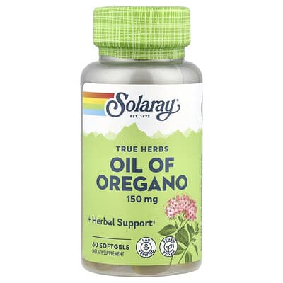 True Herbs, масло ореха миндаля, 150 mg, 60 мягких капсул