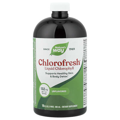 Chlorofresh®, Liquid Chlorophyll, Unflavored, 16 fl oz (480 ml)
