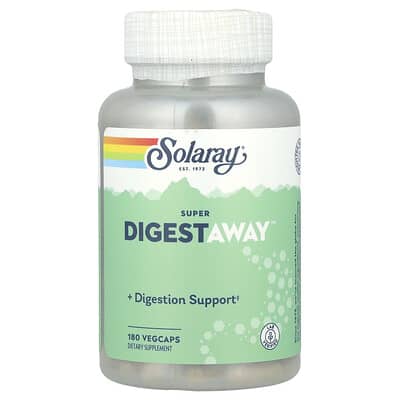 Super Digestaway™, 180 вегетарианских капсул