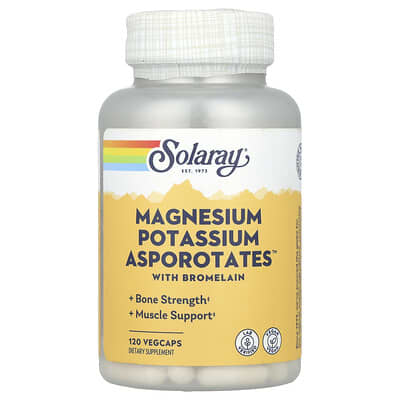 Magnesium Potassium Bromelain, 120 VegCaps