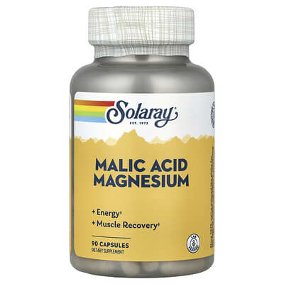 Магний малат Malic Acid Magnesium, 90 Capsules
