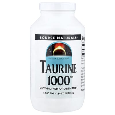 Taurine 1000™, 1,000 mg, 240 капсул