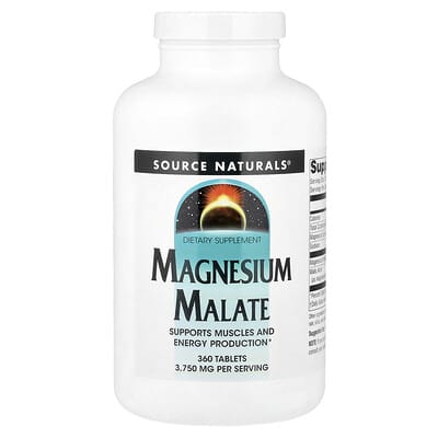 Малат магния, 360 таблеток (1,250 mg в таблетке)