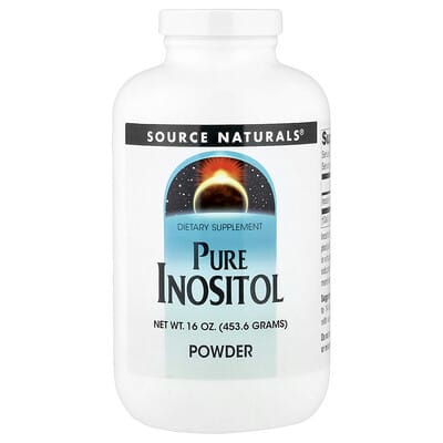 Source Naturals порошок Pure Inositol, 16 oz (453.6 g)