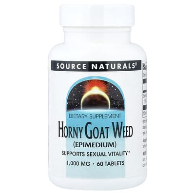 Horny Goat Weed, 1,000 mg, 60 таблеток