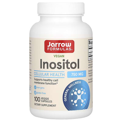 Inositol, 750 mg, 100 Veggie Capsules