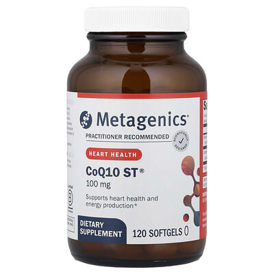 CoQ10 ST®, 100 mg, 120 Softgels