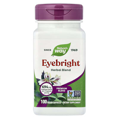 Nature's Way Eyebright травяной сбор, 100 Vegan Capsules