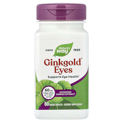 Ginkgold® Eyes, 60 веганских таблеток