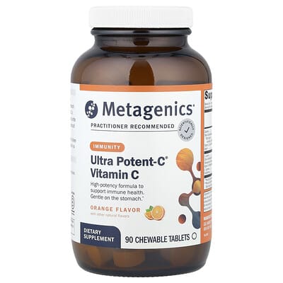 Ultra Potent-C® Vitamin C, Orange , 90 Chewable Tablets