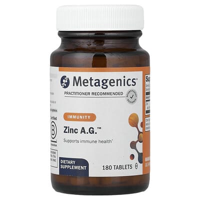 Zinc A.G.™, 180 таблеток (20 mg на таблетку)