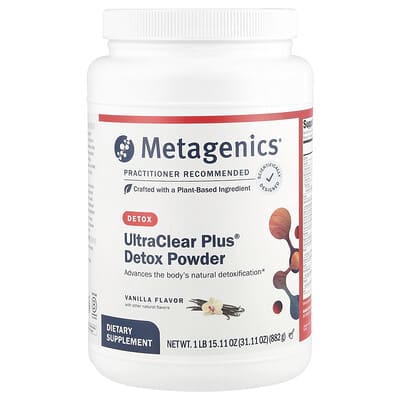 Metagenics UltraClear Plus® Детокс-порошок Vanilla, 31.11 oz (882 g)