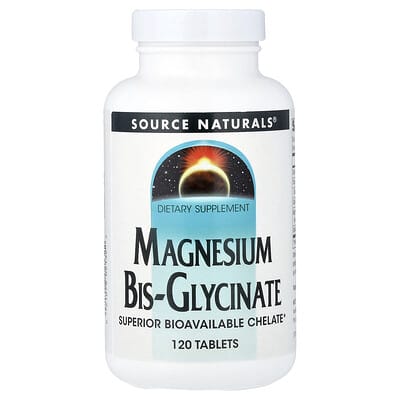 Магний Bis-Glycinate, 120 таблеток