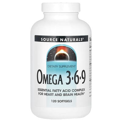 Omega 3-6-9, 120 мягких капсул