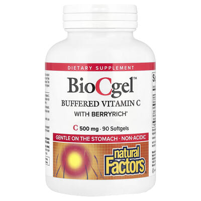 BioCgel™, Buffered Vitamin C with BerryRich®, 90 Softgels