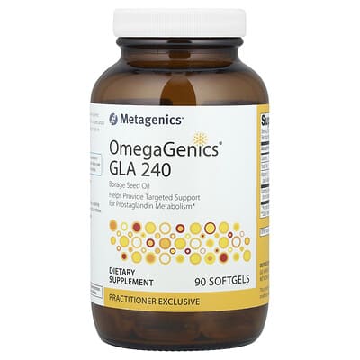 OmegaGenics®, GLA 240, 90 мягких капсул