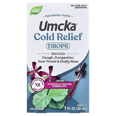 Umcka® капли от простуды, для возраста 13+, 30 ml
