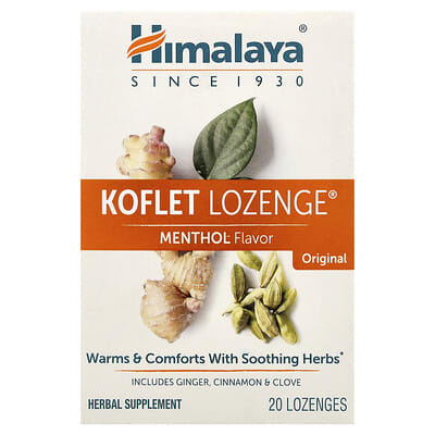 Леденцы Koflet Lozenge®, Original, ментол, 20 шт