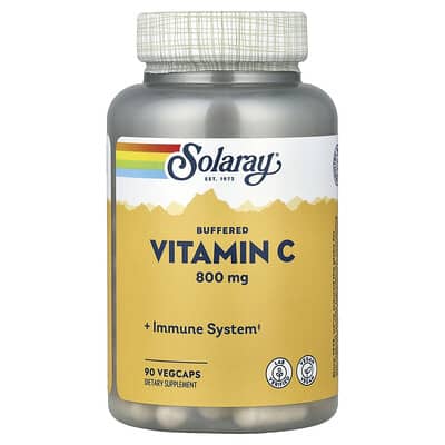 Buffered Vitamin C, 800 mg, 90 VegCaps