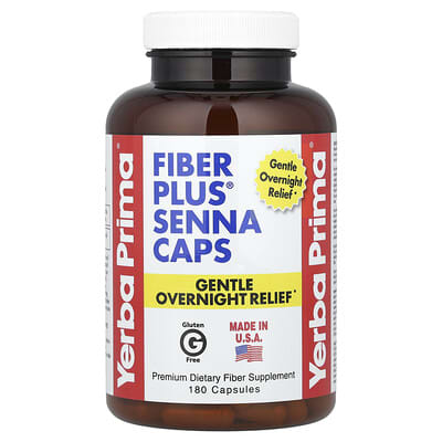 Fiber Plus® Senna Caps, 180 капсул