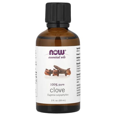 Essential Oils, Clove, 2 fl oz (59 ml)