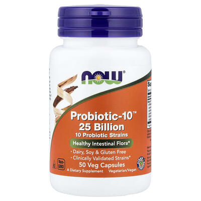 Probiotic-10™ 25 Billion, 50 Veg Capsules