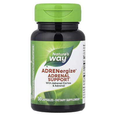 ADRENergize®, Adrenal Energy, 50 капсул