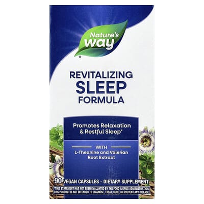 Формула для сна Nature's Way Revitalizing Sleep, 90 веганских капсул