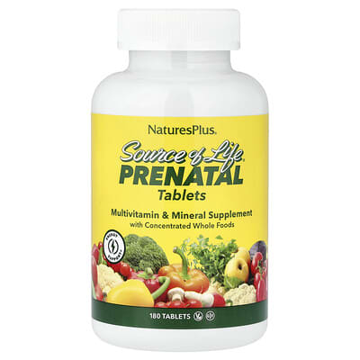 Source of Life®, Prenatal, 180 Tablets