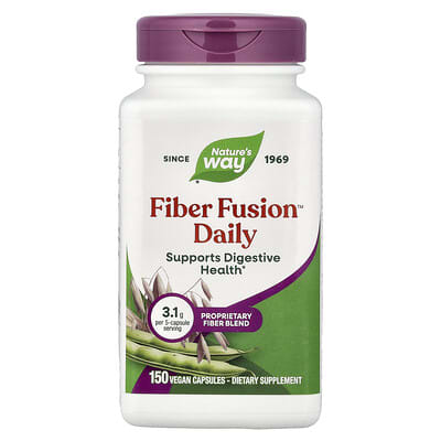 Fiber Fusion™ Daily, 150 веганских капсул