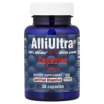AlliUltra®, 360 mg, 30 капсул